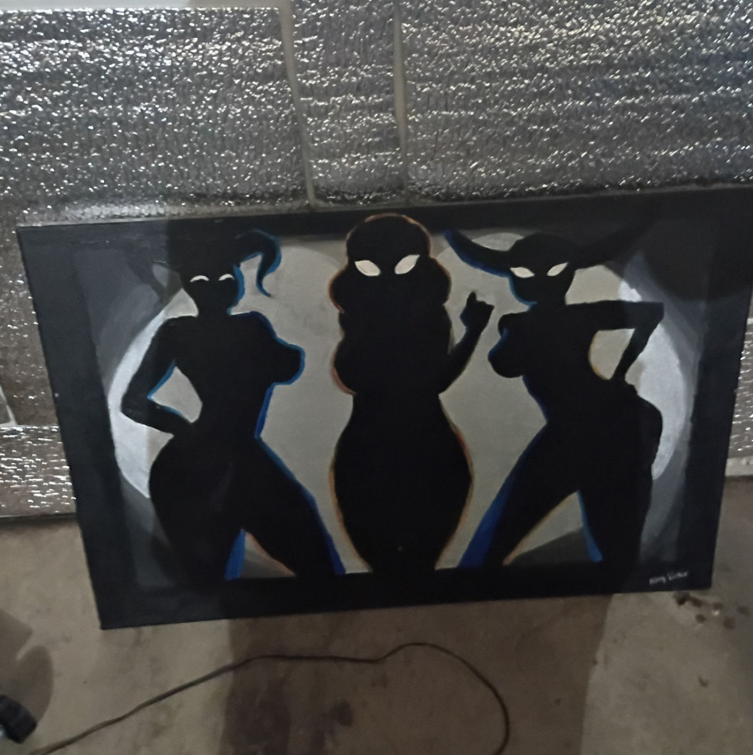 Sexy Demon Ladies Painting