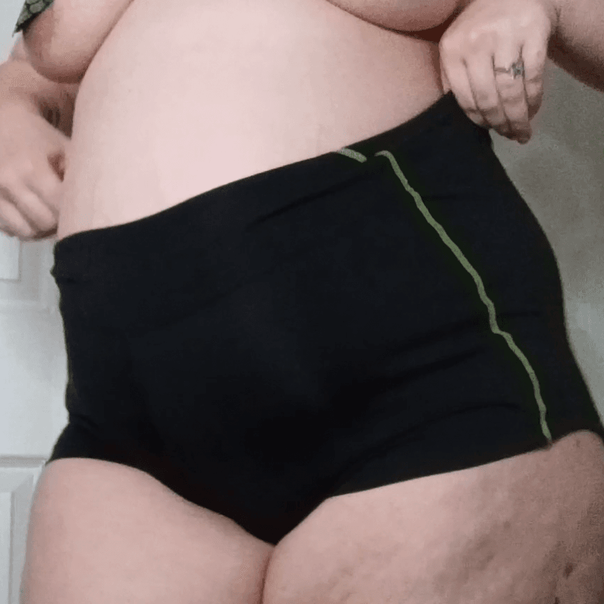 Black and Green Booty Shorts