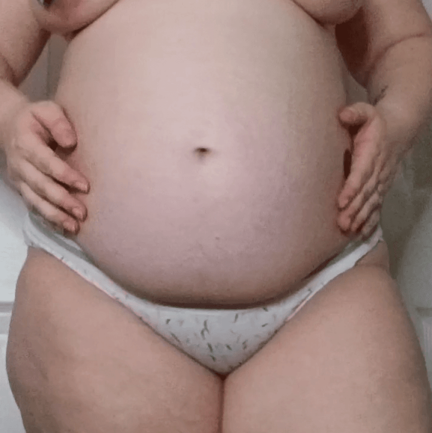 White Speckled Cotton Panties