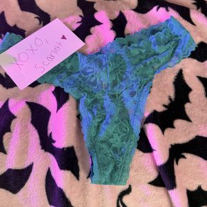 Teal Victorias Secret Thong
