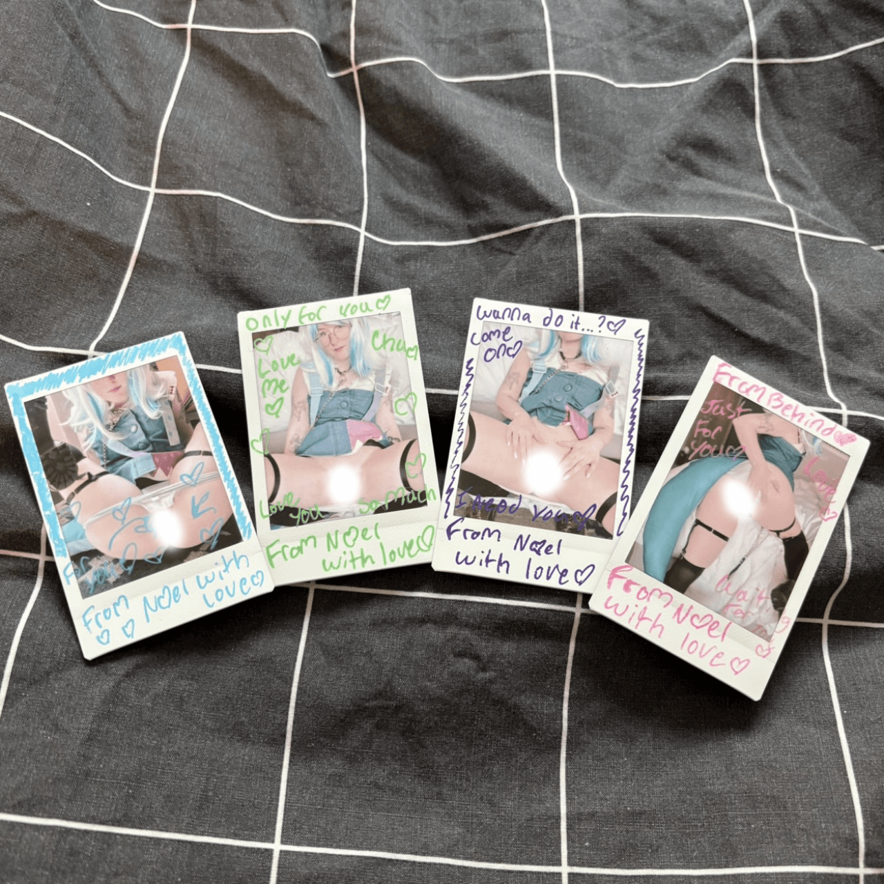 Lewd Hand Signed Gura Cheki