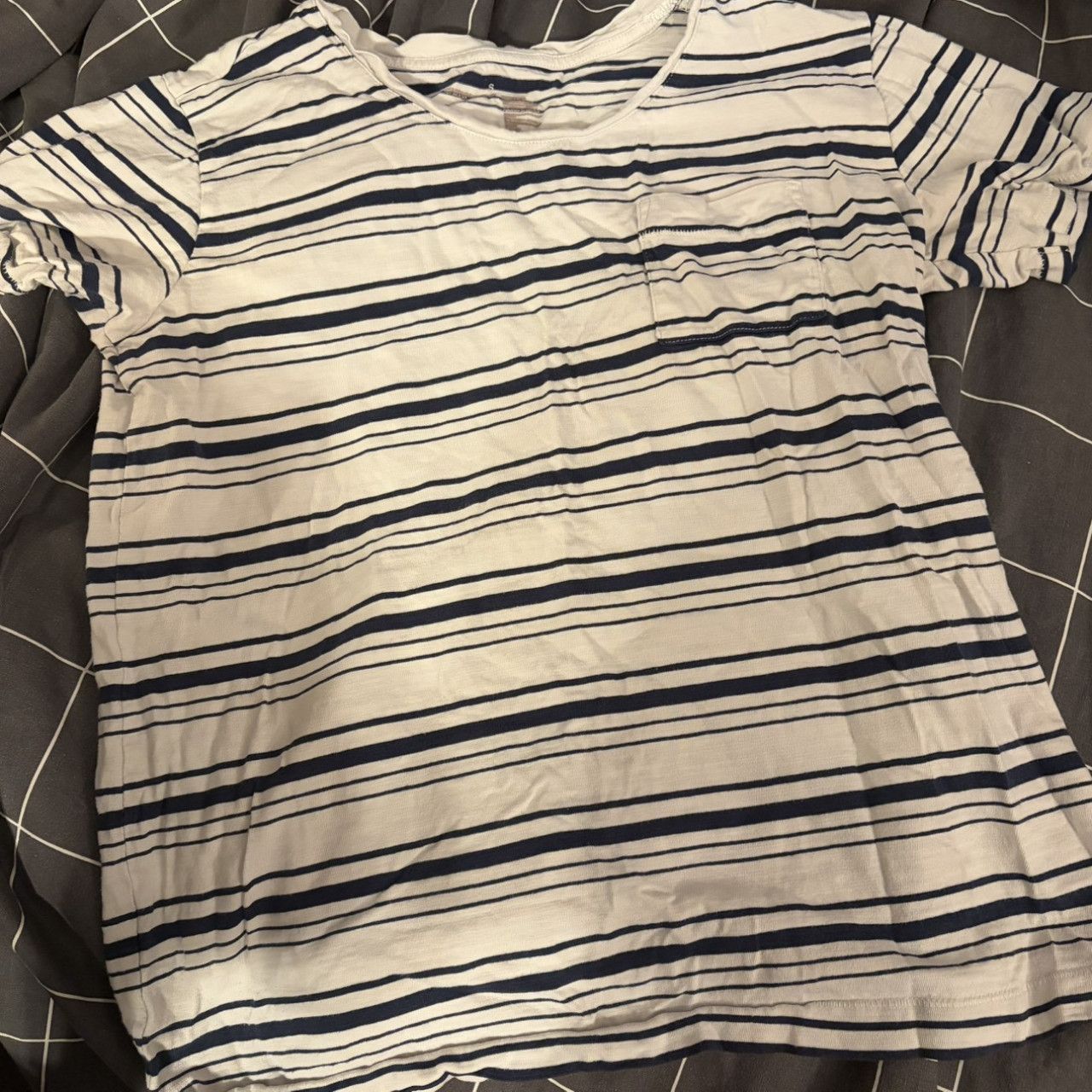 Worn Striped Shirt