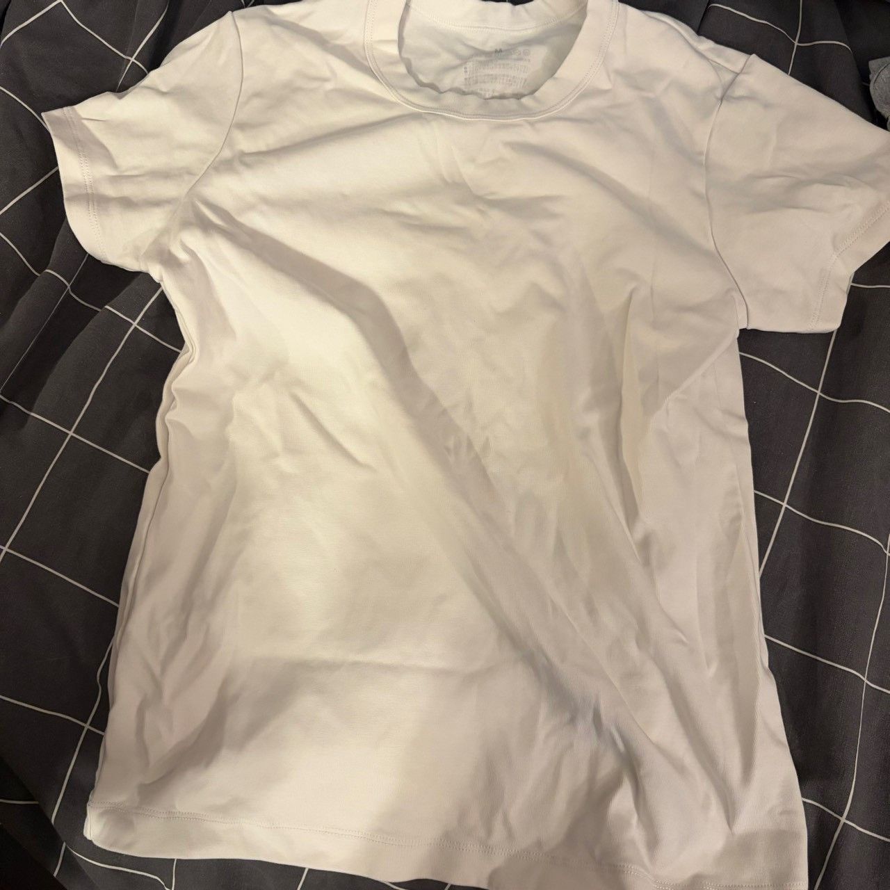 Worn Plain White Shirt