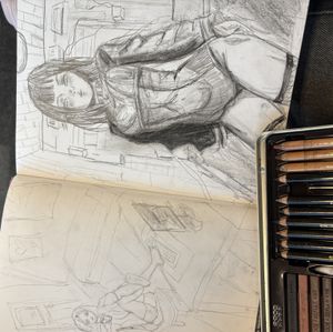 Pen drawing