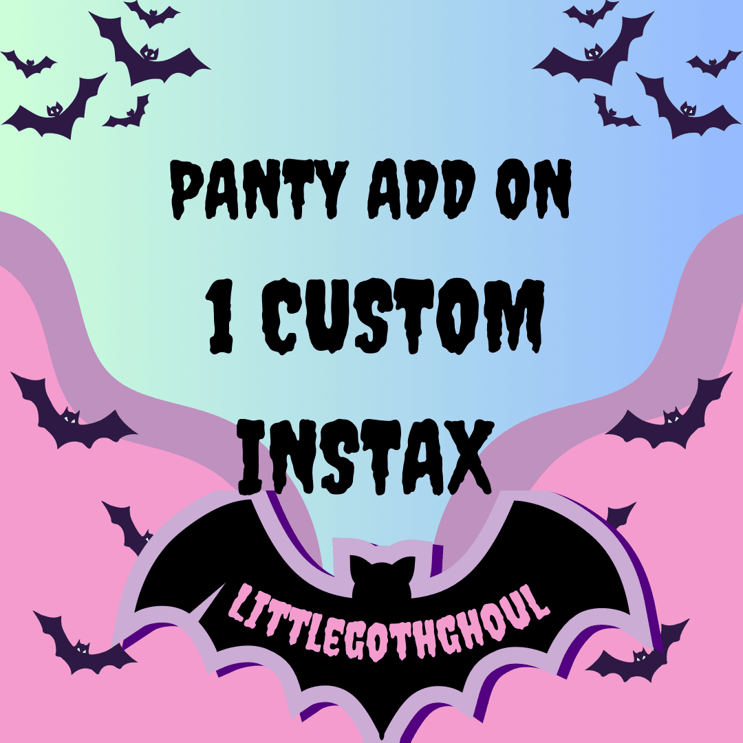 One Custom Instax Panty Add On