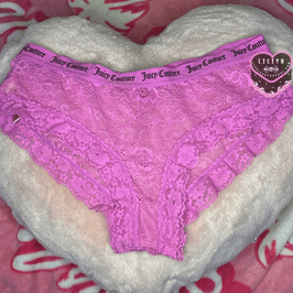 Pink Lace Juicy Couture Panties