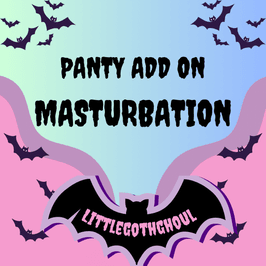 Masturbation Panty Add On
