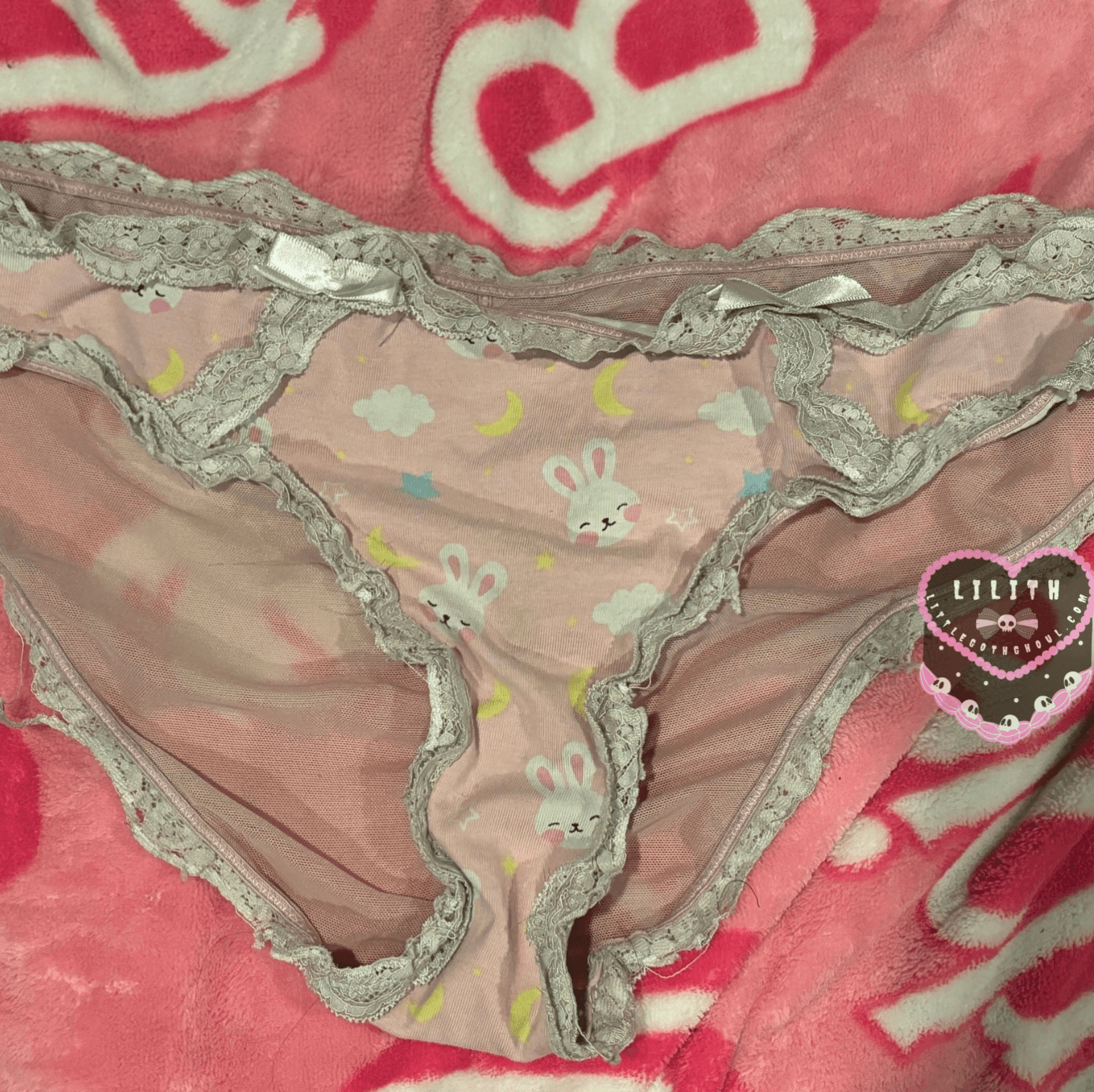 Pastel Pink Mesh Back Panties