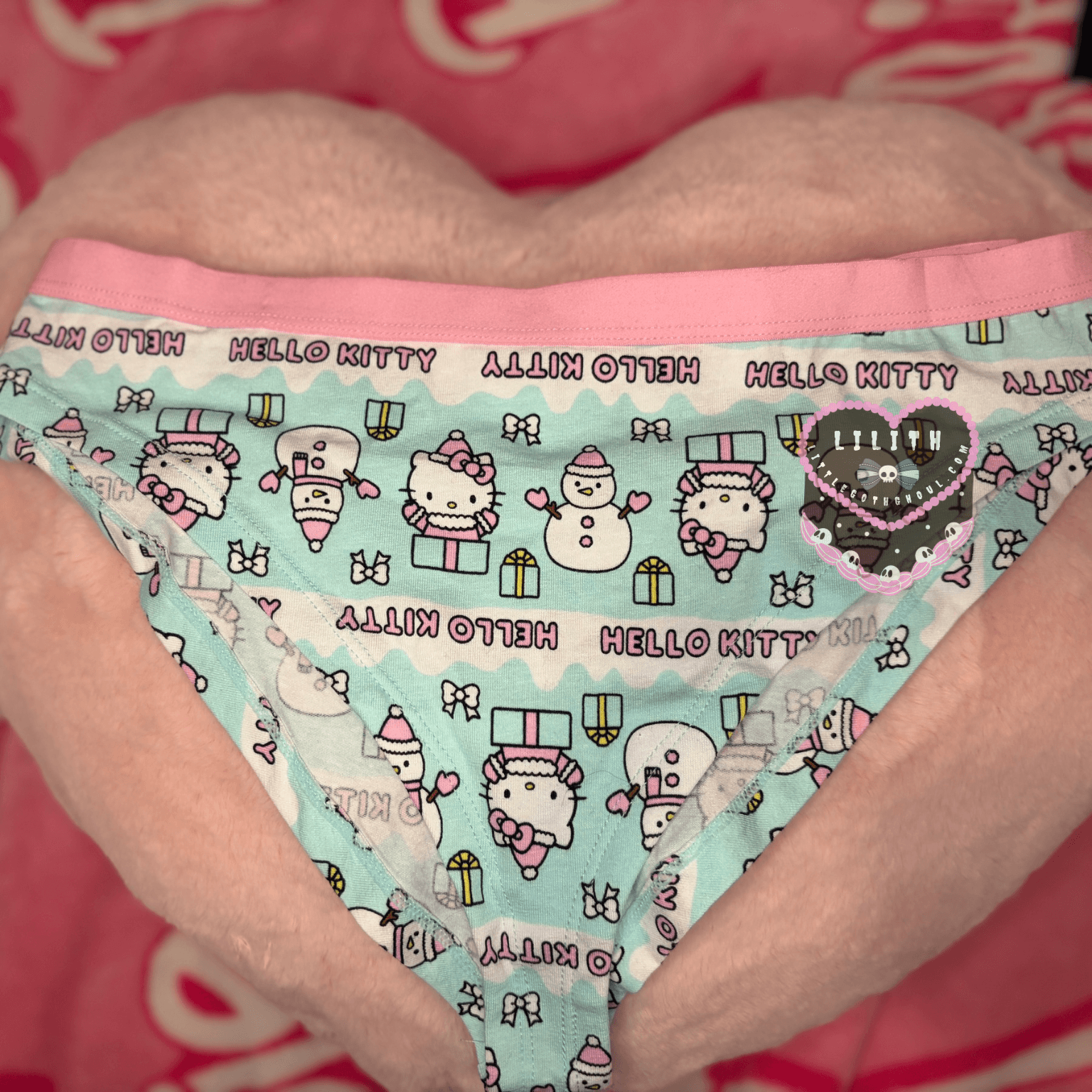 Light Blue Hello Kitty Panties