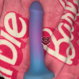 Blue and Purple Dildo