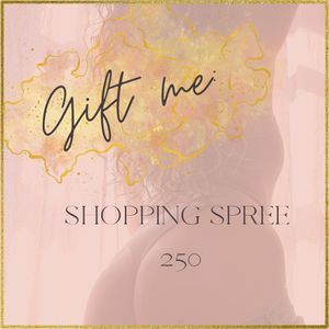 Treat me: shopping spree