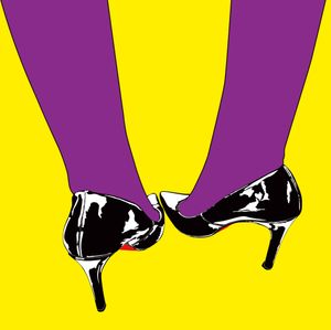 Court Stilettos A4 Print