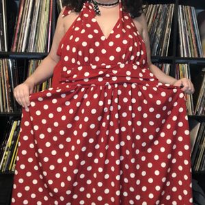 Red Polka Dot Dress