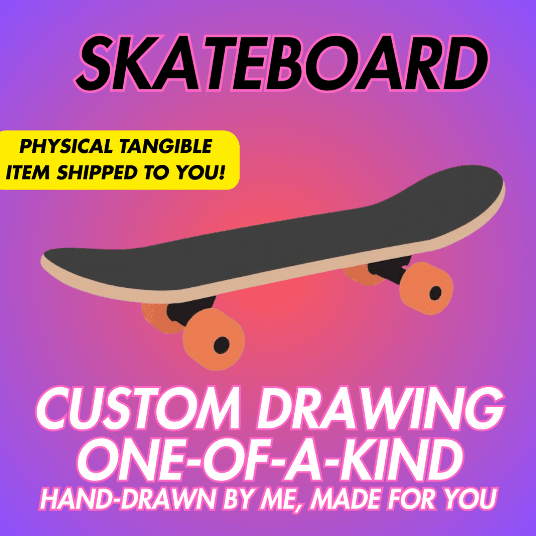 SKATEBOARD CUSTOM DRAWING