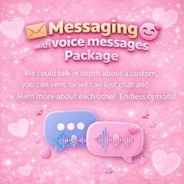 Message With Me WITH VOICE MESSAGE
