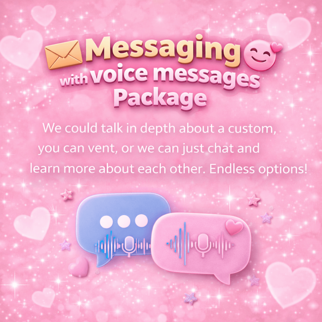 Message With Me WITH VOICE MESSAGE