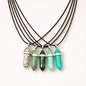 Crystal Point Necklaces