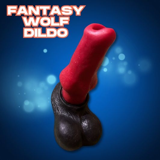 USED: FANTASY WOLF DILDO