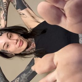 sage colored balloon foot fetish photo set