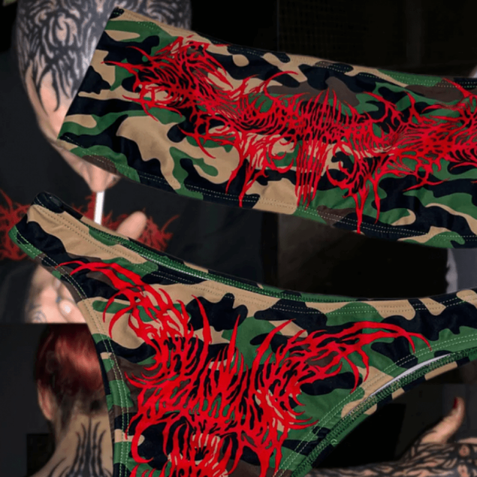 Gift me: camo tribal bikini