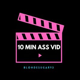 Ass Focused Custom Vid 10min