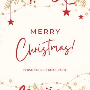 Personalized Xmas Card
