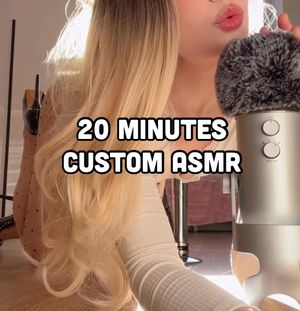 20 Minutes Custom ASMR