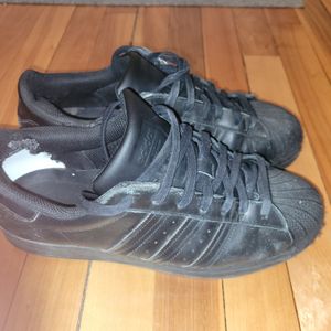 Adidas Superstar Black shoes