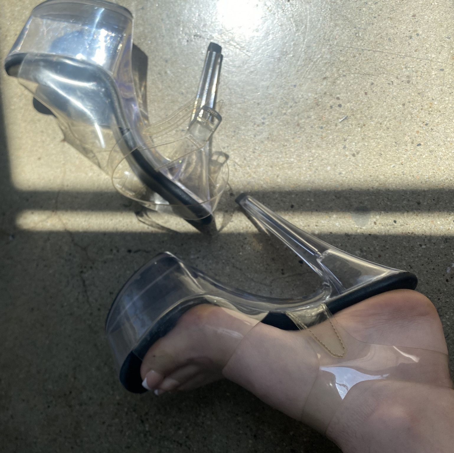 Very Worn Pleasers Heels