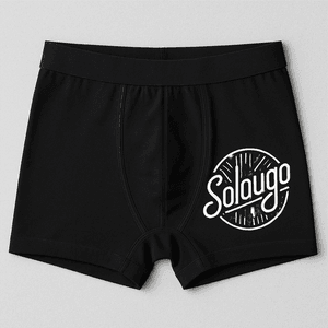 Solougo Studio Merch  Black Boxer