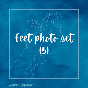 Feet photo set: 5 photos