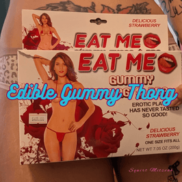 Edible Gummy Thong