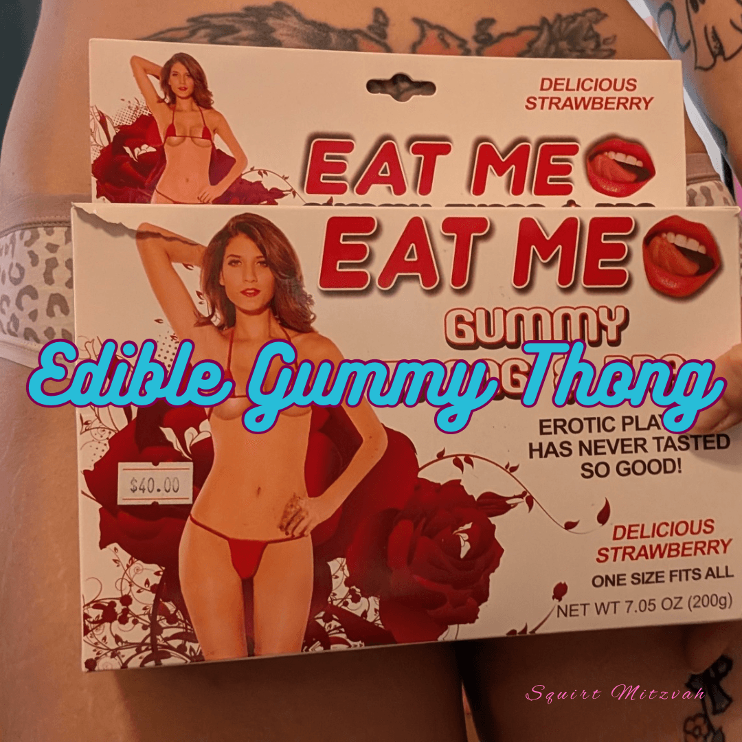 Edible Gummy Thong