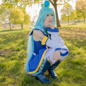 Konosuba Aqua Cosplay HD Photoset