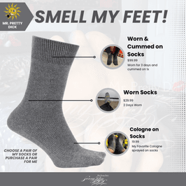 Cum Socks! Smell my Feet