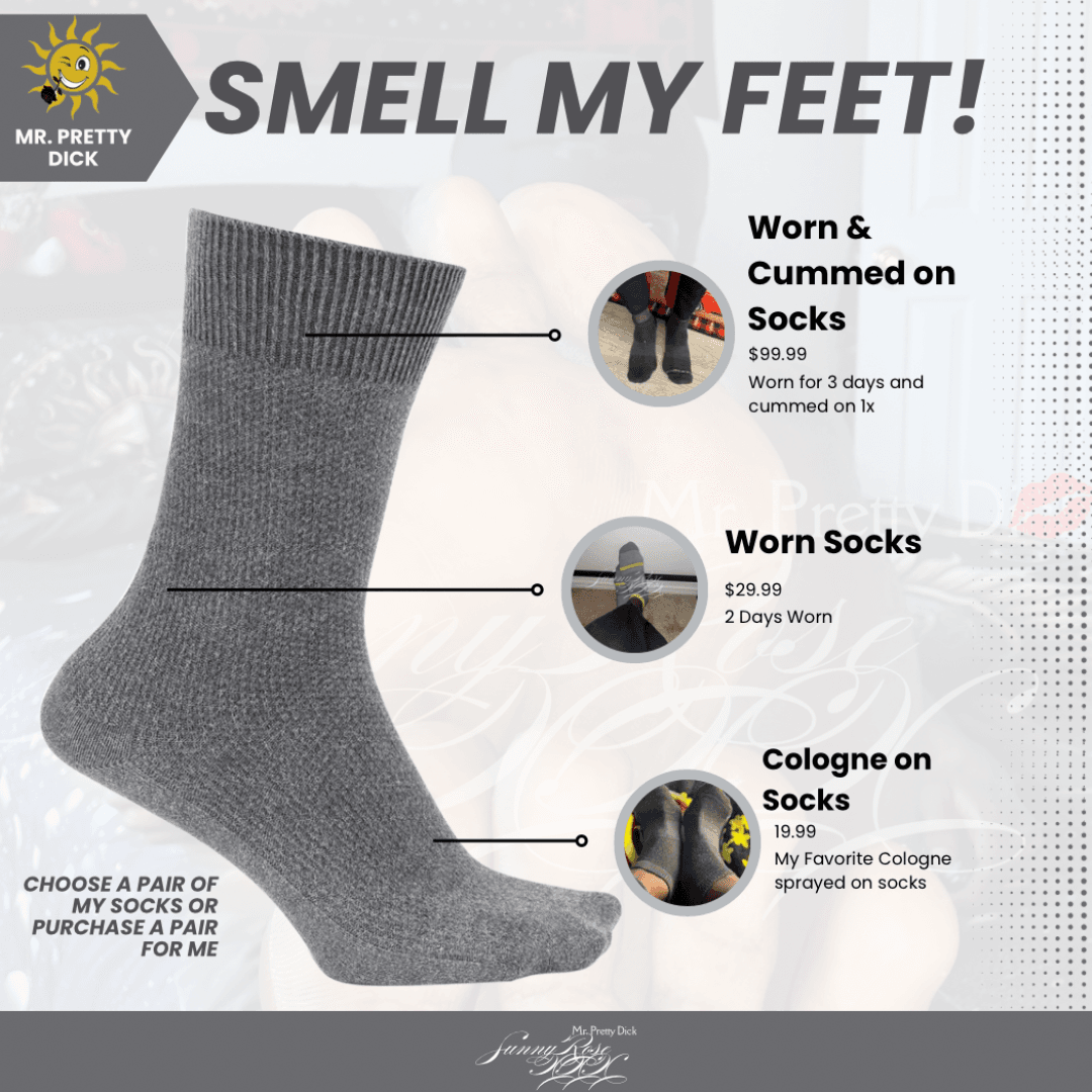 Cum Socks! Smell my Feet