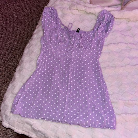 Purple Sundress