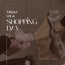 Treat us a shopping day
