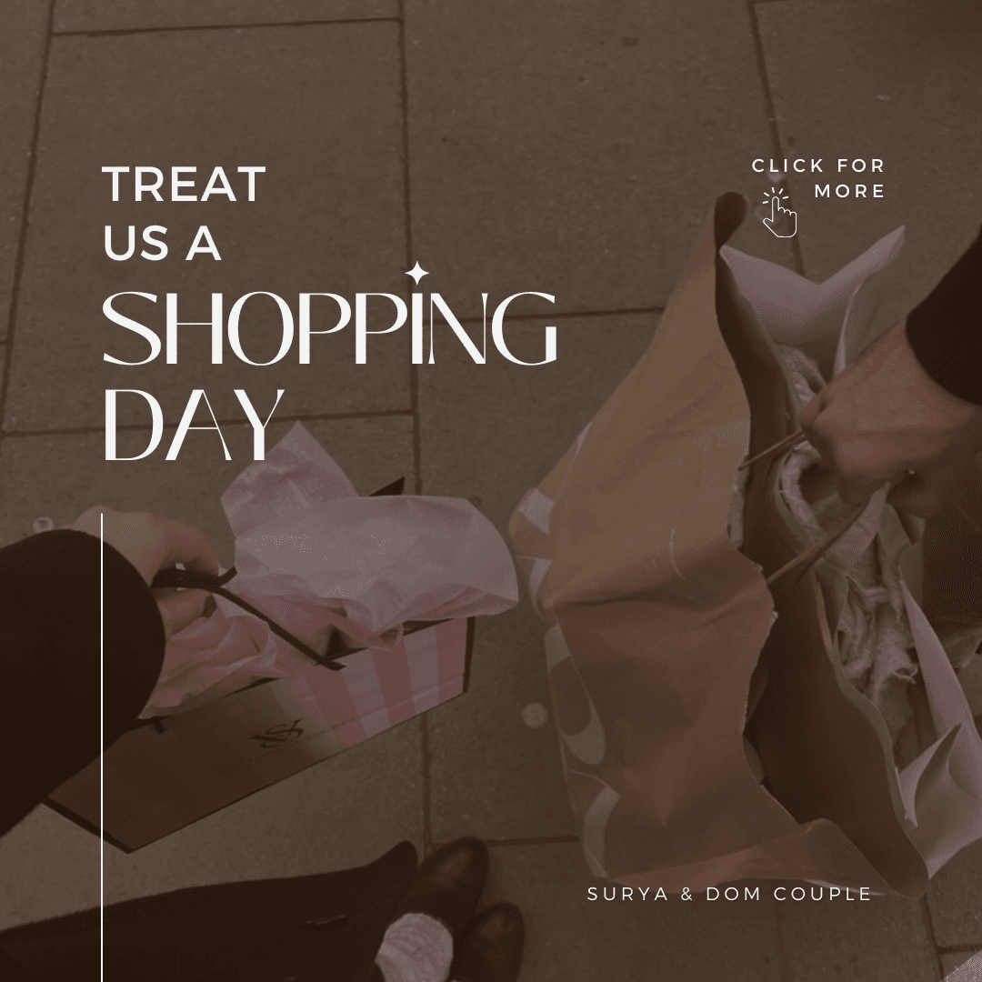 Treat us a shopping day