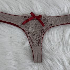 Colourfull Beige Thongs