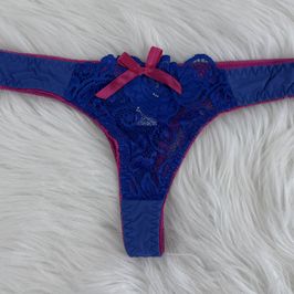 Colorfull Navy Blue Thongs