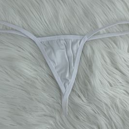 Rough and Ready Simple White Thongs