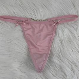 Pink Thongs with Hearts