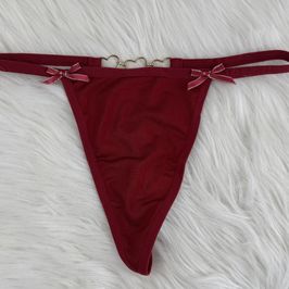 Cherry Thongs with Hearts