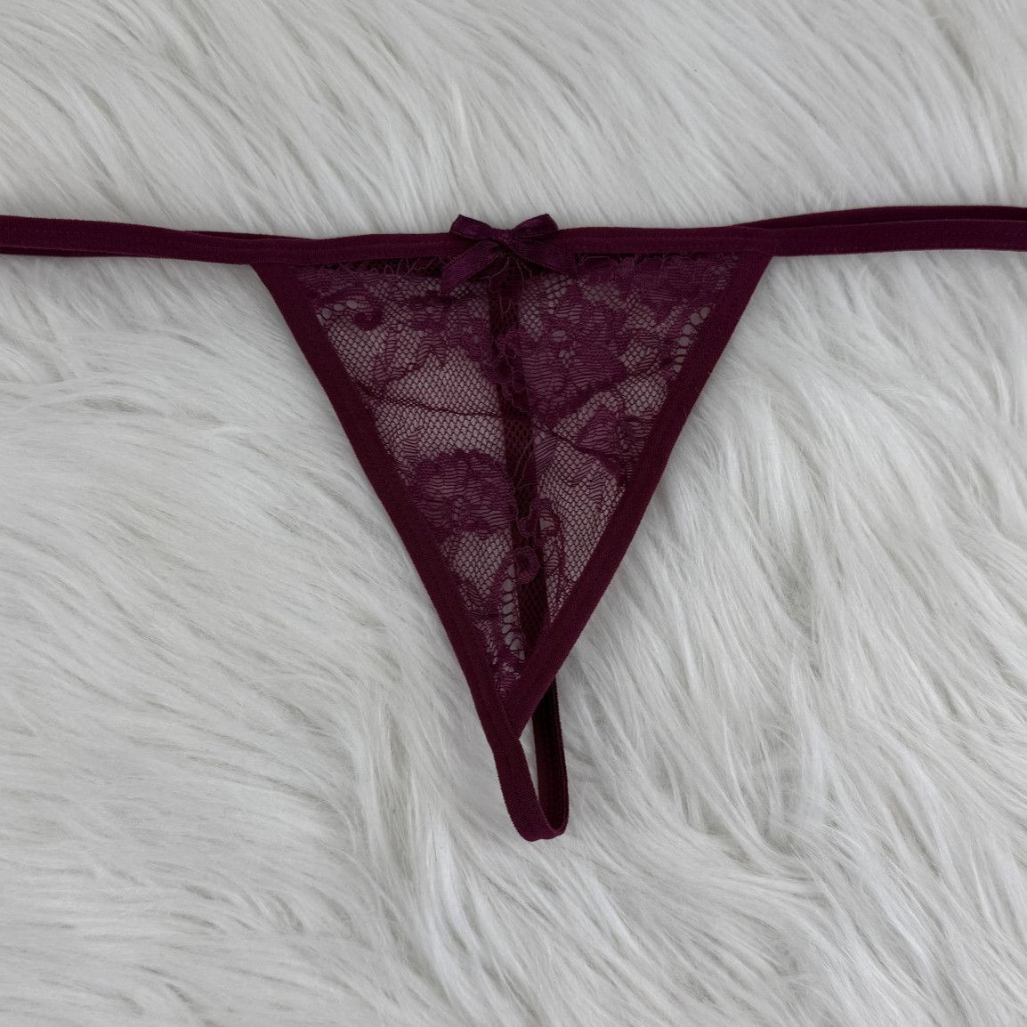 Rough and Ready Burgundy Thongs
