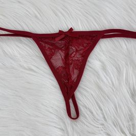 Rough and Ready Red Thongs