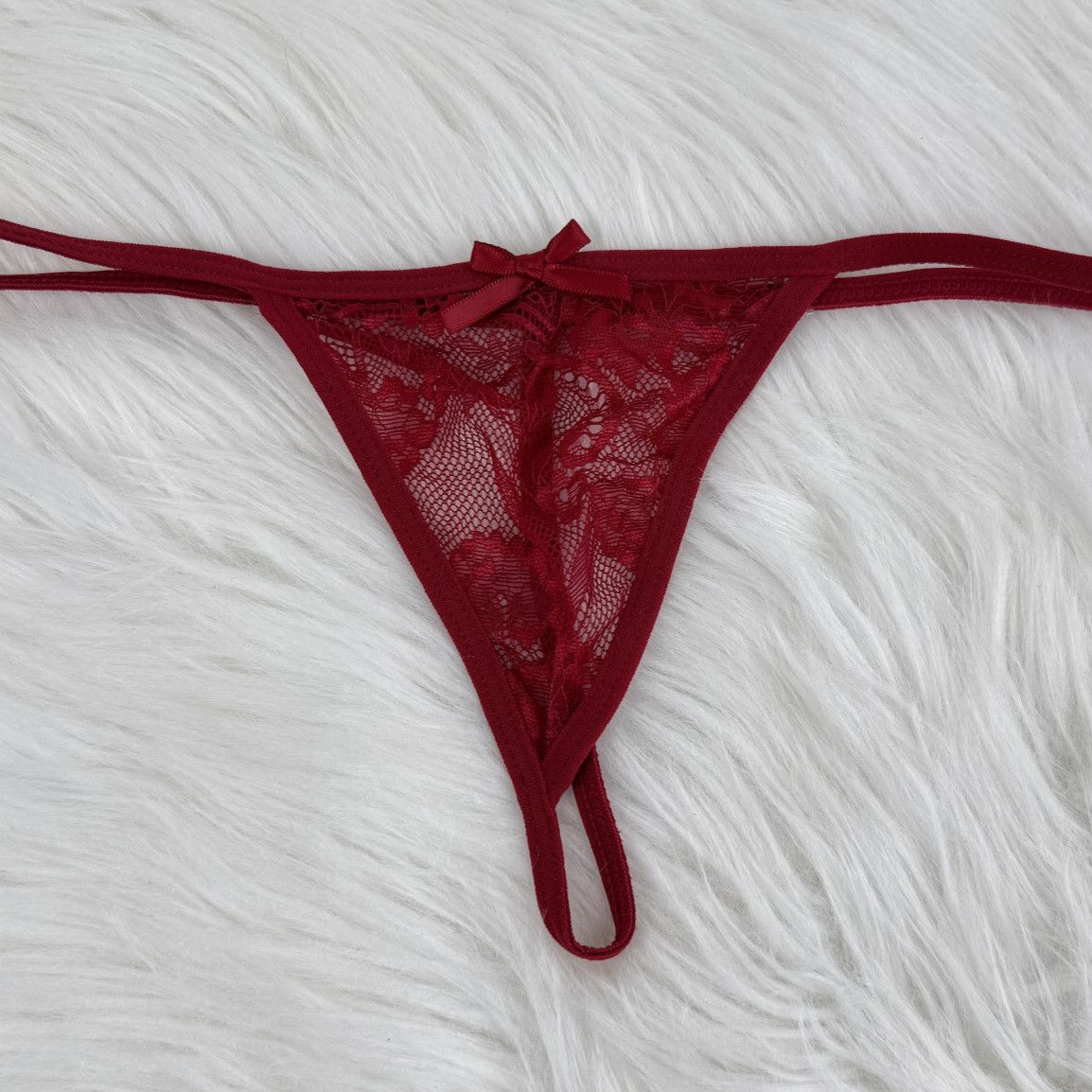 Rough and Ready Red Thongs