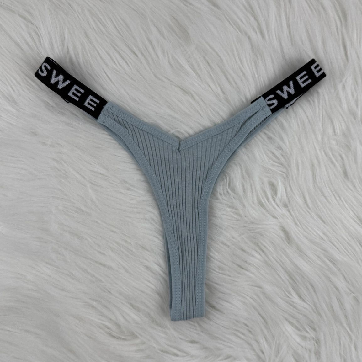 Sweet Gym Blue Thongs