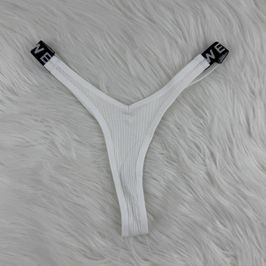 Sweet Gym White Thongs