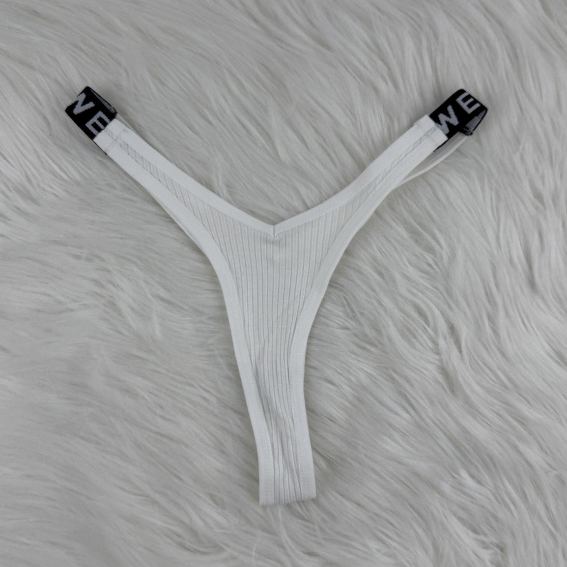 Sweet Gym White Thongs